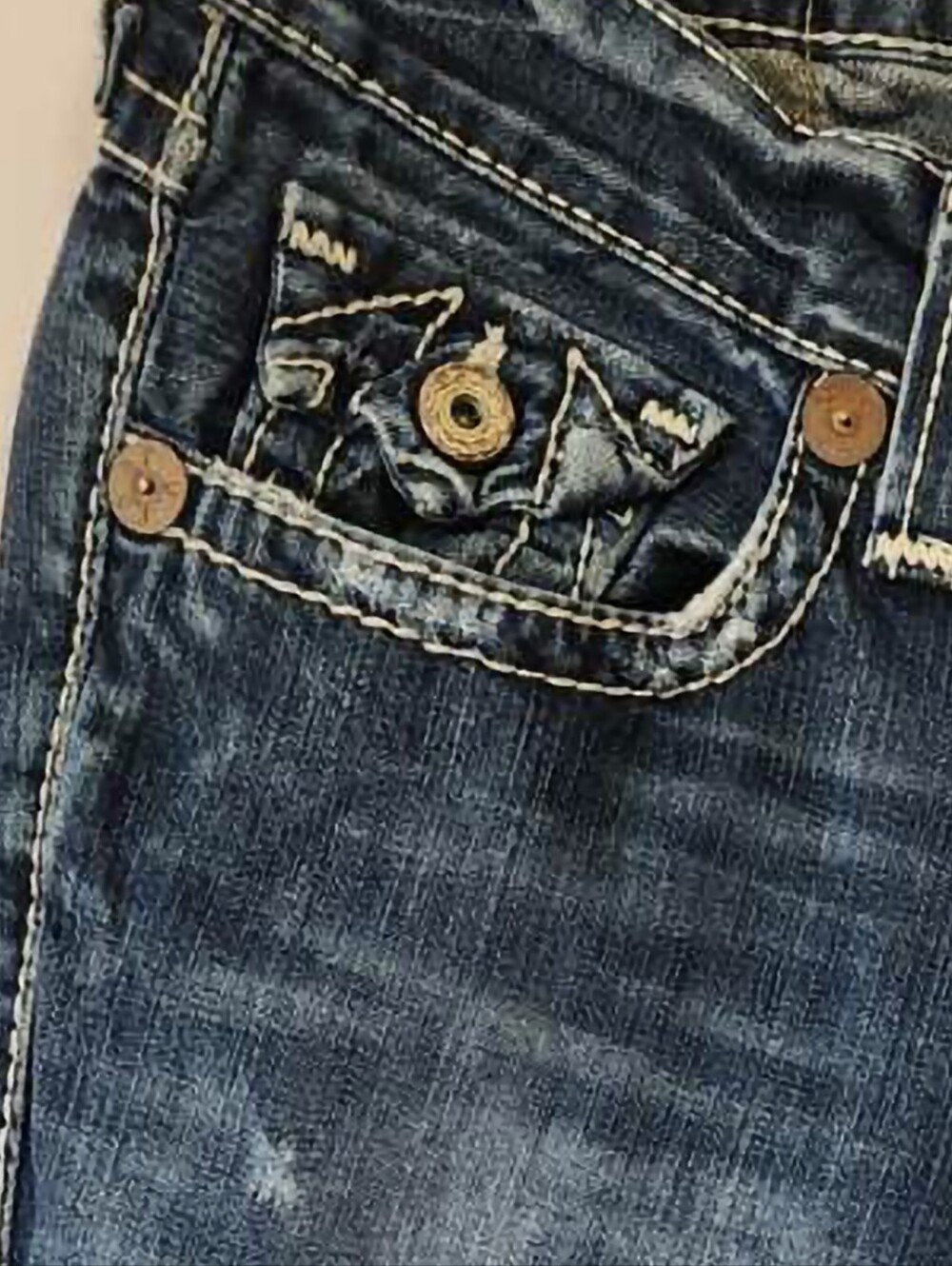 True Religion Billy Big T Distressed Bootcut Jeans 32x33 - Picture 15 of 15